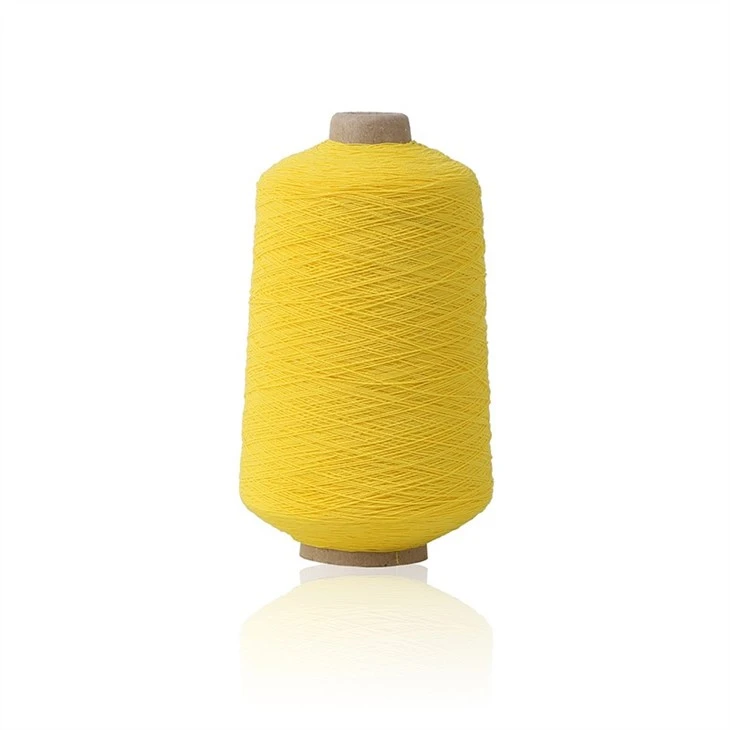 Elastic Rubber Covered Polyester Yarn